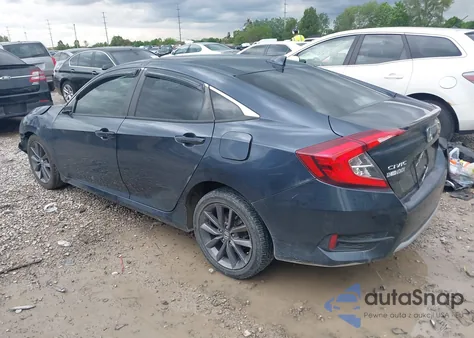 2020 Honda Civic Ex from USA, damaged, VIN 19XFC1F32LE013448